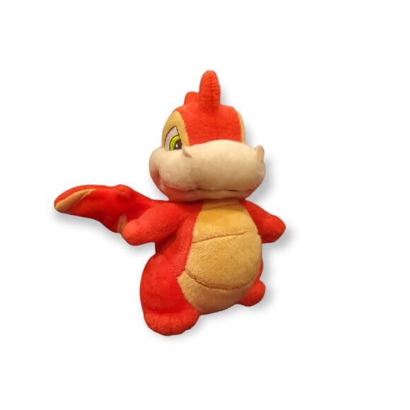 Neopets - Red Scorchio Plushie Limited Too Y2K Vintage Plush Toy Dragon - Picture 2 of 7